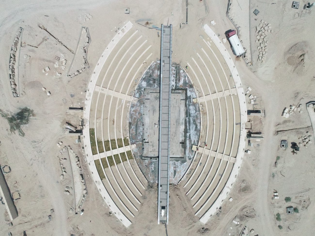 Kuwait University City external works